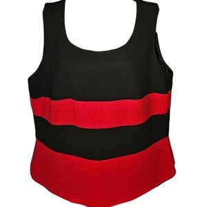 NWT Casual Corner Horizontal Stripe Tank Top